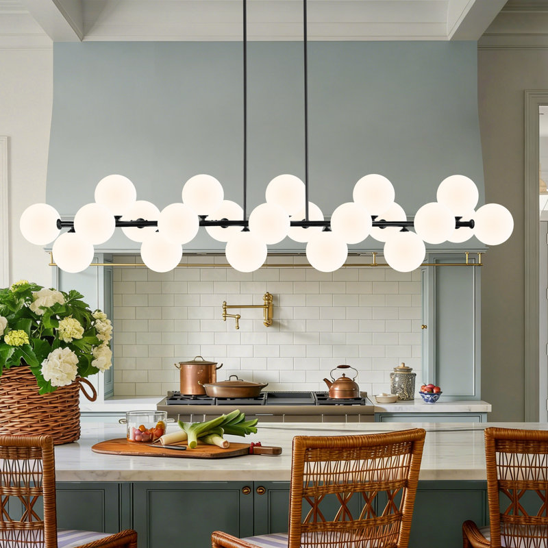 George Oliver 22 - Lights Sputnik Chandelier Dining Room